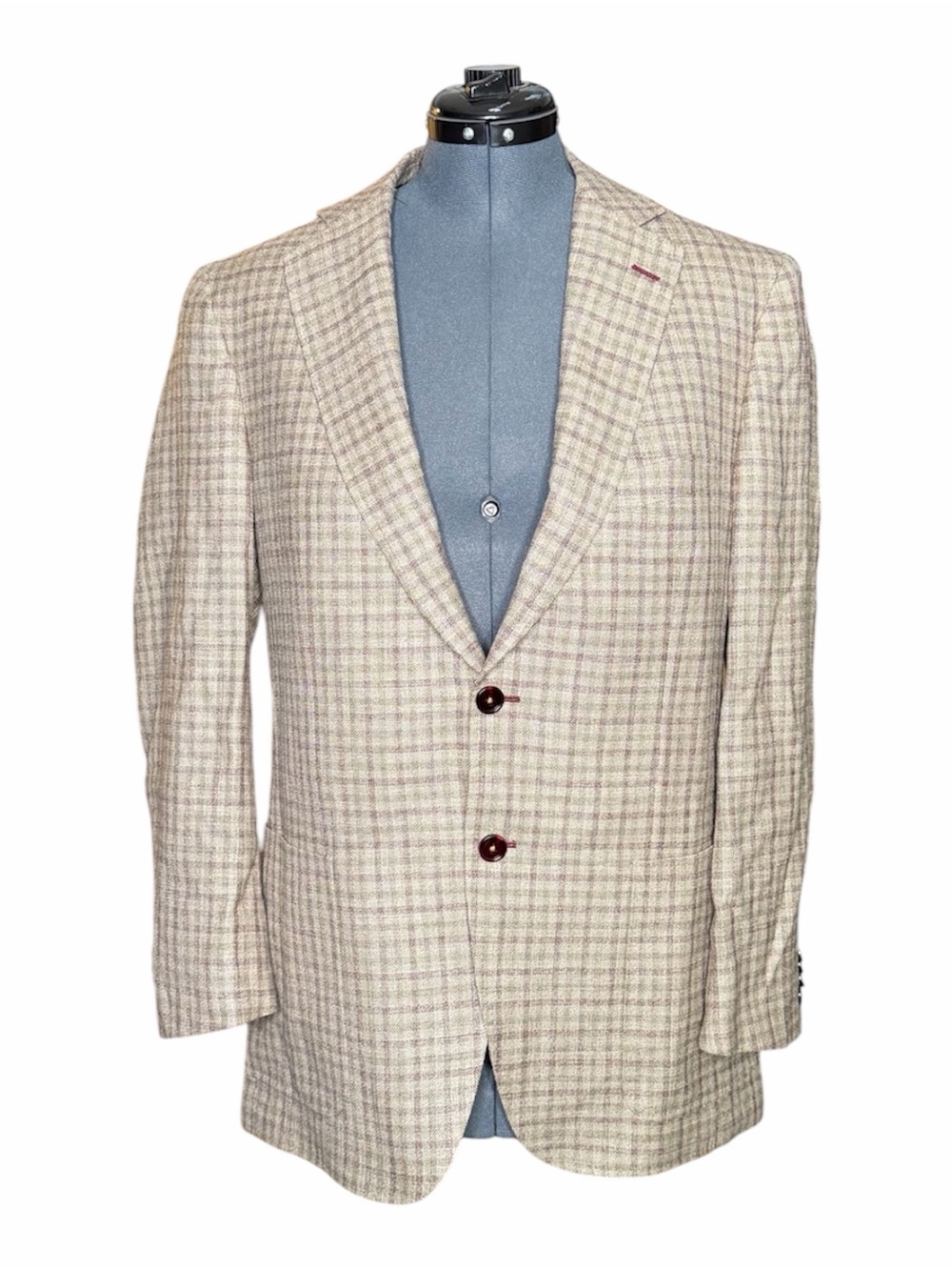 52R Scabal 100% Cupro  Jacket Blazer Coat